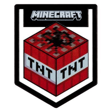 Закладинка металева Minecraft, Yes