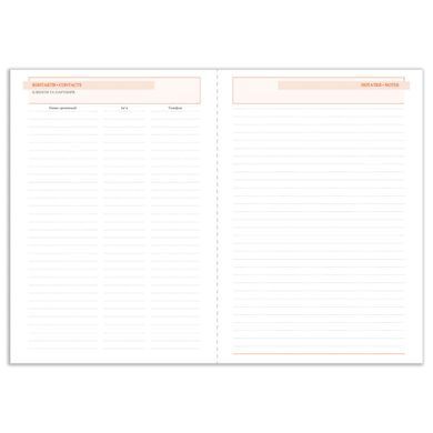 Щоденник датований 2024, А6, 352 сторінки, Aria, Leo Planner