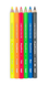 Набір кольорових неонових олівців МЕГА Artist Studio Line 5 штук + графітовий МЕГА НВ, Cretacolor 9014400277109 зображення 3 з 3