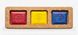 Набір із 3 кольорів базової гами Viarco ArtGraf Tailor Shape Primary Colours у корковій коробці ARTBOXTSPC3 зображення 1 з 3