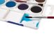 Набір акварельних фарб JOVI 12 кольорів в таблетованій сухій формі 22 мм + пензлик 800/12 зображення 6 з 6