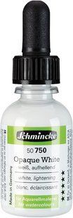 Медиум Schmincke Opaque White AQUA DROP, 30 мл