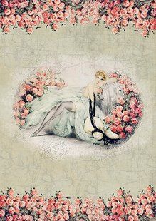 Декупажна карта №0067, 21x29,7 см, Fabrika Decoru