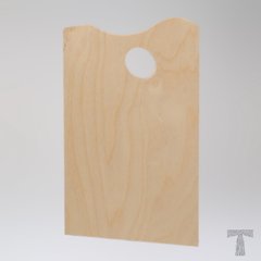 Палитра №3 деревянная прямоугольная, 36,5х26 см, TART