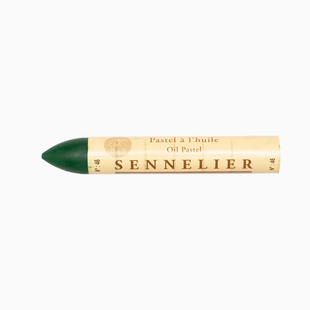Большая масляная пастель Sennelier, 36 мл, зелёная средняя (Green Medium)