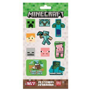 Набор наклеек 2D Yes Minecraft