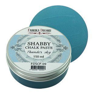 Меловая паста Shabby Chalk Paste, Грозовое небо, 150 мл, Fabrika Decoru