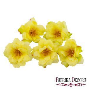 Квітка клематиса жовта, 1 штука, Fabrika Decoru
