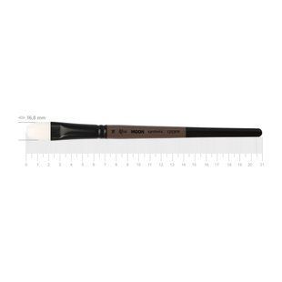 Пензель Moon 1203FR, №16, синтетика, овальна, коротка ручка, Rosa