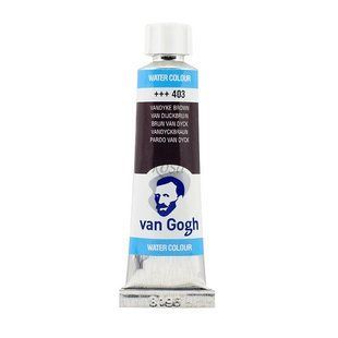 Краска акварельная Van Gogh (403), Ван Дик коричневый, туба, 10 мл, Royal Talens