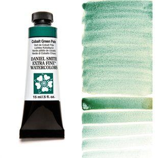 Краска акварельная Daniel Smith 15 мл Cobalt Green Pale