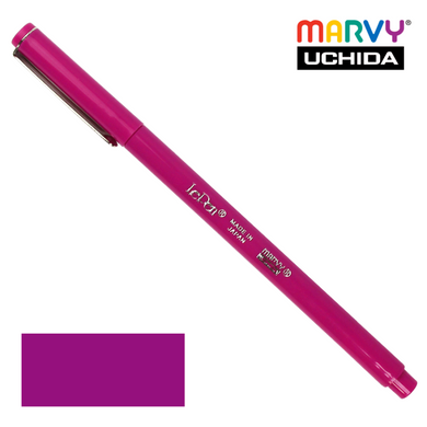 Ручка для бумаги, Маджента, капиллярная, 0,3 мм, 4300-S, Le Pen, Marvy