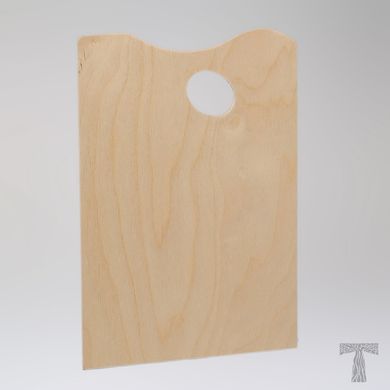 Палитра №3 деревянная прямоугольная, 36,5х26 см, TART