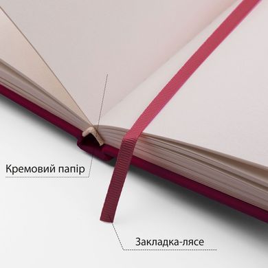 Скетчбук SANTI для графики, 10x15 см, 100 л., твердая обложка PU, 110 г/м2, сливовый