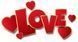 Алмазна мозаїка Love 40x20 см DM-388 зображення 1 з 3