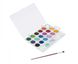 Набір акварельних фарб JOVI 18 кольорів в таблетованій сухій формі 22 мм + пензлик 800/18 зображення 5 з 5