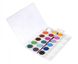 Набір акварельних фарб JOVI 18 кольорів в таблетованій сухій формі 22 мм + пензлик 800/18 зображення 4 з 5