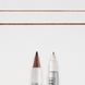 Перманентный маркер Identi Pen, двусторонний, 0,4/1 мм, Коричневый, Sakura 084511365056 фото 3 с 7