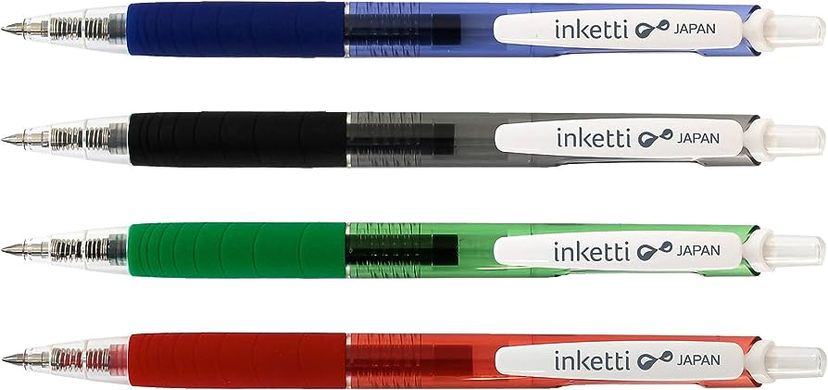 Набір гелевих ручок Inketti До школи, 4x0,5 мм, Penac