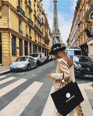Картина за номерами Тиждень моди у Парижі © Tany Moko, 40х50 см, Brushme