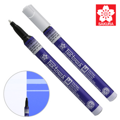 Маркер Pen-Touch Голубой, ультрафиолетовый, тонкий (FINE) 1мм, Sakura