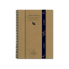 Скетчбук на спіралі Hahnemuhle Livre de Dessin Lana, 150 г/м², A4, 50 аркушів