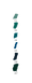 Набор сухой пастели Sennelier серия "A L'écu" Emerald Sea, 6 цветов, 1/2, картон N132288.02 фото 2 с 3