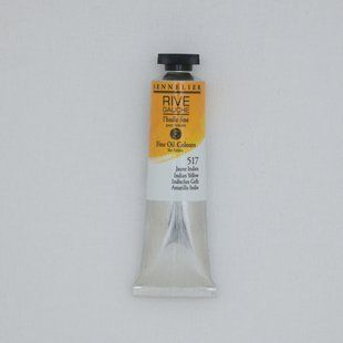 Масляная краска Rive gauche, 40 мл, индийский жёлтый, Indian Yellow