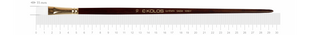 Кисть Snow 1098F, №10, синтетика, плоская, KOLOS