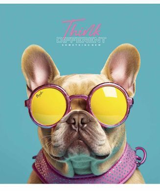 Зошит загальний Think different А5, 96 аркушів у лінію, Star