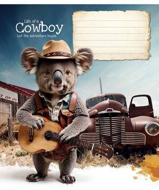 Зошит учнівський Cool adventures А5, 18 аркушів у лінію, Школярик