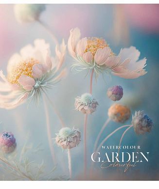 Зошит загальний Macro garden А5, 48 аркушів у лінію, Школярик