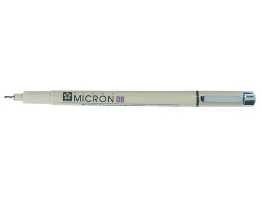 Лайнер PIGMA Micron (0.8), 0,5 мм, Чорний, Sakura