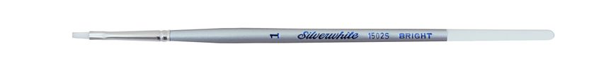 Кисть Silver Brush Silverwhite 1502S синтетика плоская №1