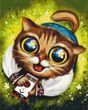 Картина за номерами Котик із ППО &copy;Маріанна Пащук, 40х50 см, Brushme