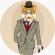 Картина по номерам Котик Холмс (Размер L), 40 см, Brushme