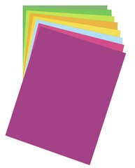 Бумага для дизайна Fotokarton B2, 50x70 см, 300 г/м2, №21 темно-розовая, Folia