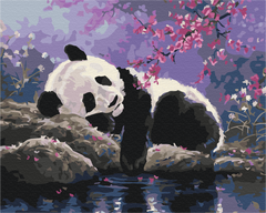 Картина за номерами Солодкий сон панди, 40х50 см, Brushme