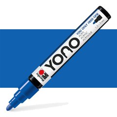 Акриловий маркер YONO, Блакитний темний 053, 1,5-3 мм, Marabu