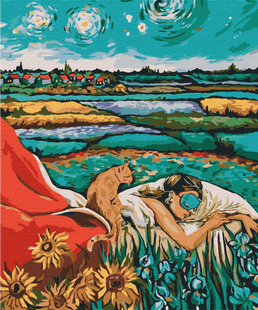 Картина за номерами Зоряна Одрі, 40x50 см, Brushme