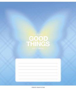 Тетрадь ученическая Good things А5, 12 листов в клетку, Школярик