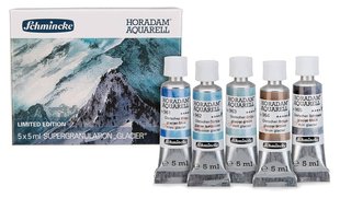 Набір акварельних фарб Schmincke Horadam Aquarell Glacier супергрануляція, 5х5 мл