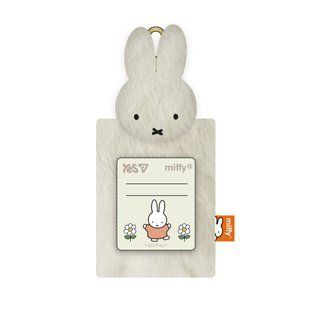 Бейдж без ленты вертикальный, мех, Miffy Toy, Yes