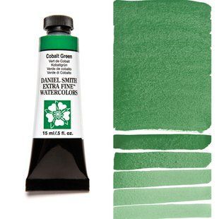 Краска акварельная Daniel Smith 15 мл Cobalt Green