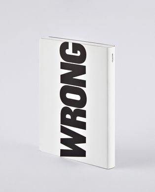 Блокнот Graphic L, Write - Wrong, 16,5х22 см, 120 г/м², 128 листов, Nuuna