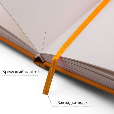 Скетчбук SANTI для графики, 10x15 см, 100 л., твердая обложка PU, 110 г/м2, жёлтый