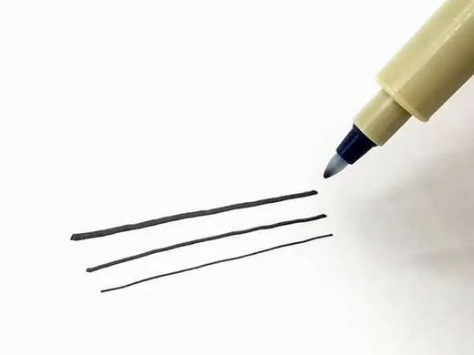 Набір ручок Pigma Micron PN, Чорний (лінія 0.4-0.5 мм), 2 штуки, Sakura