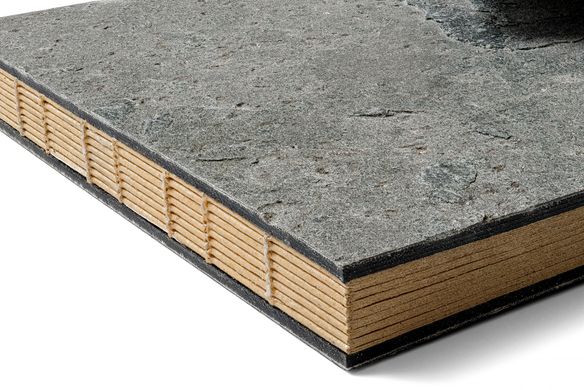 Блокнот для ескізів PRO Stonebook, 19,5x19,5 см, 250 г/м2, 32 аркуші, коричневий, Smiltainis