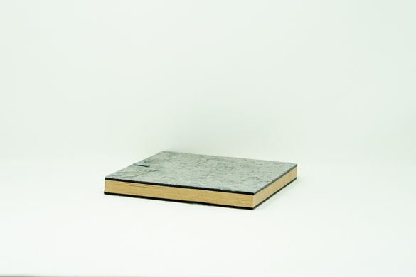 Блокнот для эскизов PRO Stonebook, 19,5x19,5 см, 250 г/м2, 32 листа, коричневый, Smiltainis
