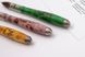Кисть DaVinci Limited Edition Brush микс белка+синтетика №3, зеленая ручка, в кожаном чехле 438-2020 фото 3 с 5
